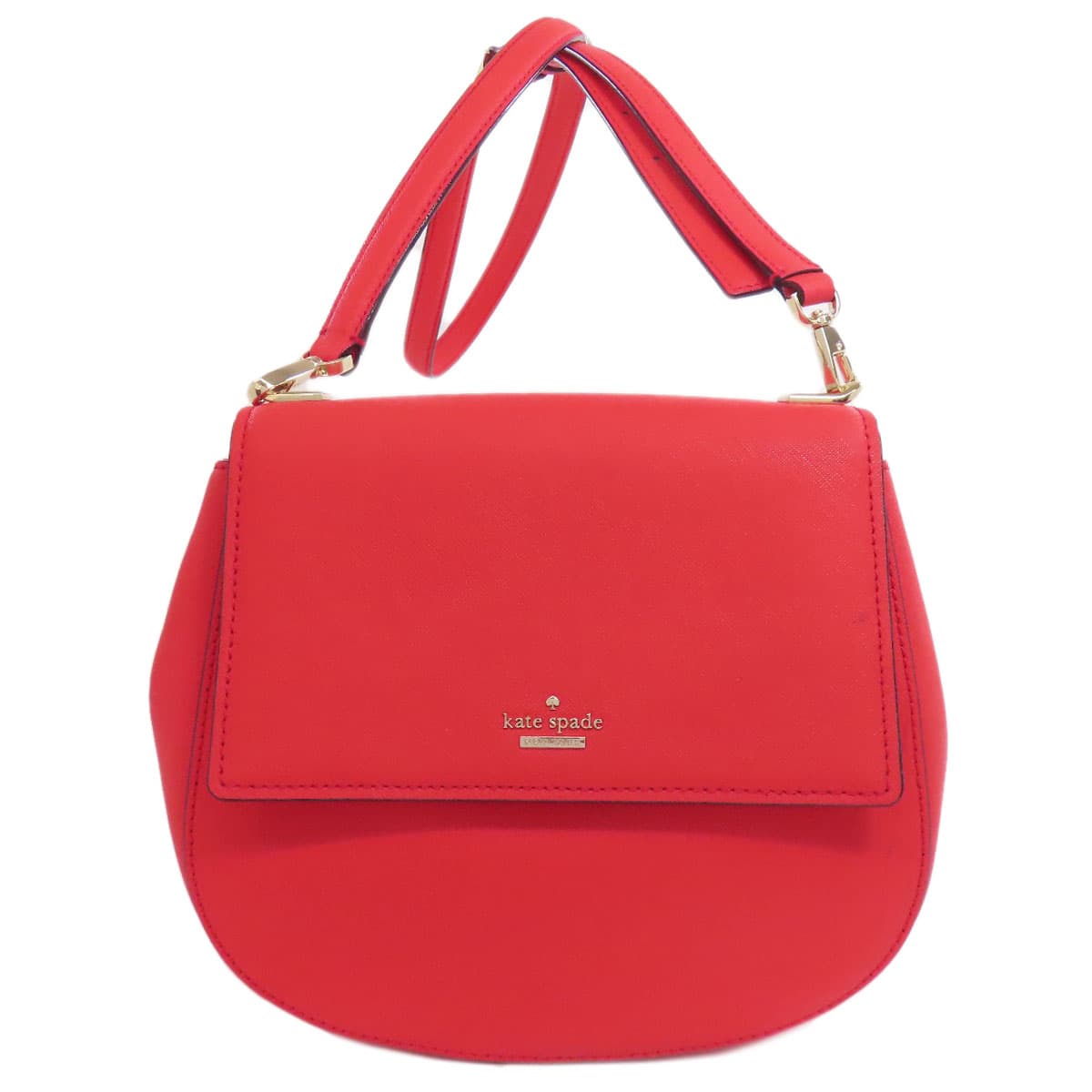 Kate Spade Logo Shoulder Bag Leather Ladies [Used] [kate spade]