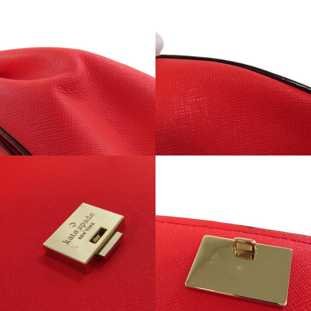 Kate Spade Logo Shoulder Bag Leather Ladies [Used] [kate spade] 8