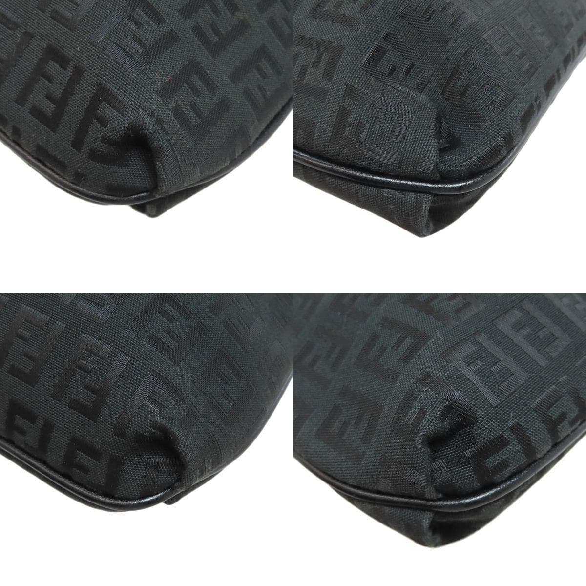 Fendi Zucchino Pattern Shoulder Bag Canvas Ladies [Used] [FENDI] 10