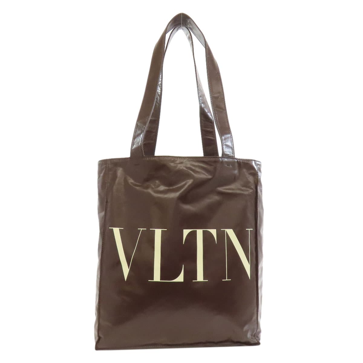 Valentino Logo Tote Bag Calf Ladies [Used] [VALENTINO]