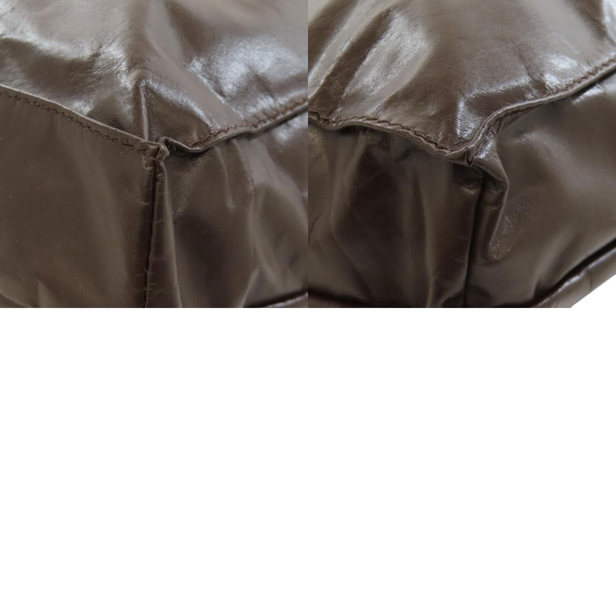 Valentino Logo Tote Bag Calf Ladies [Used] [VALENTINO] 10