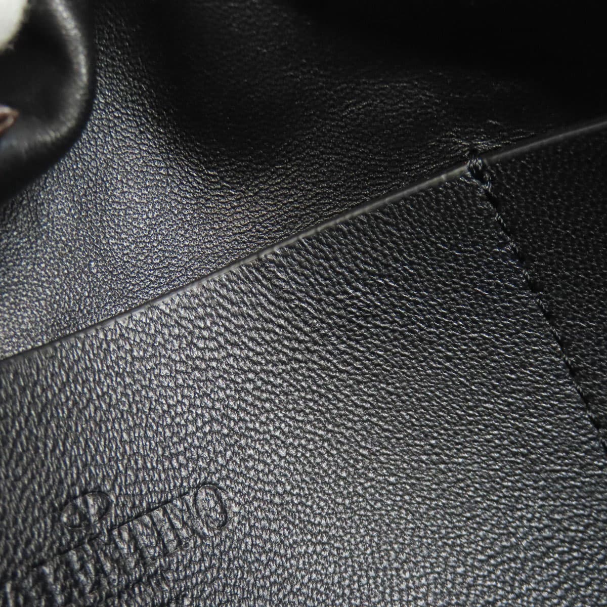 Valentino Logo Tote Bag Calf Ladies [Used] [VALENTINO] 7