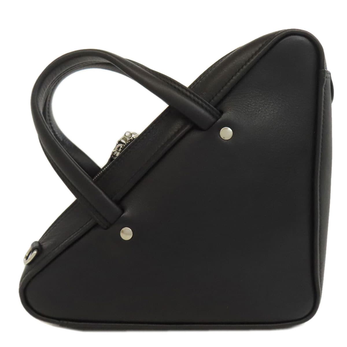 Balenciaga 527272 Triangle Duffle 2WAY Handbag Leather Ladies [Used] [BALENCIAGA] 527272 2