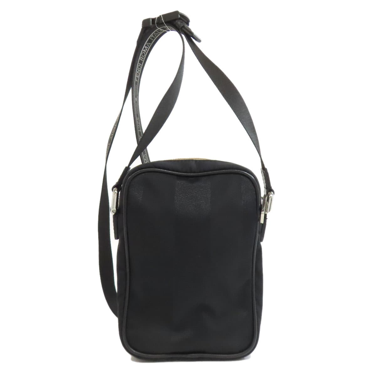 Fendi Logo Shoulder Bag Nylon Material Women's [Used] [FENDI] 2