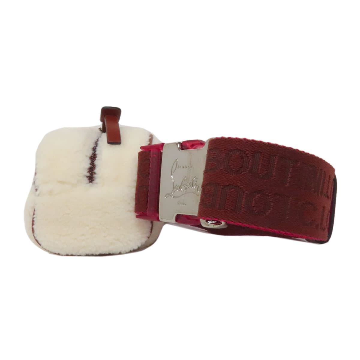 Christian Louboutin Blaster Body Bag Boa/Leather for Women [Used] [Christian Louboutin] 3