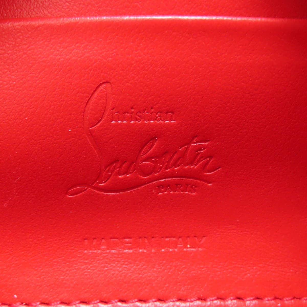 Christian Louboutin Blaster Body Bag Boa/Leather for Women [Used] [Christian Louboutin] 6