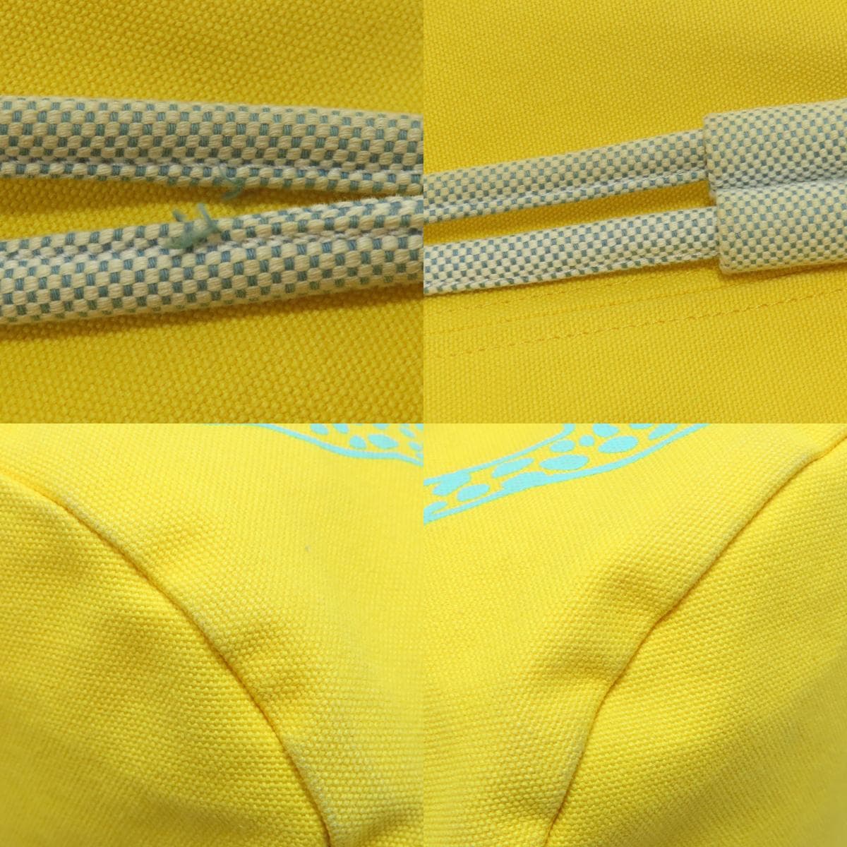 Hermes Polochon Shoulder Bag Canvas Ladies [Used] [HERMES] 9