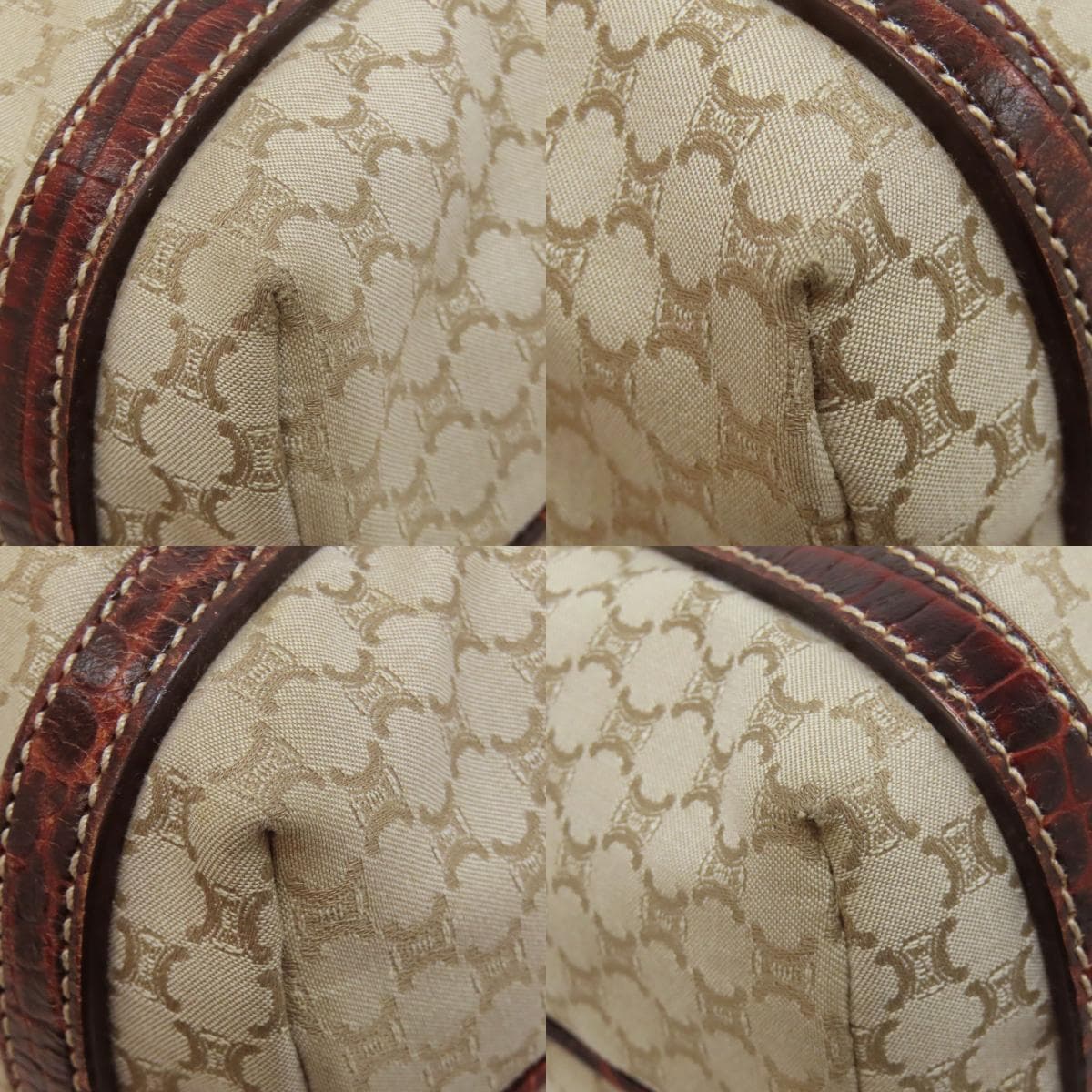 Celine Macadam Tote Bag Canvas Ladies [Used] [CELINE] 10