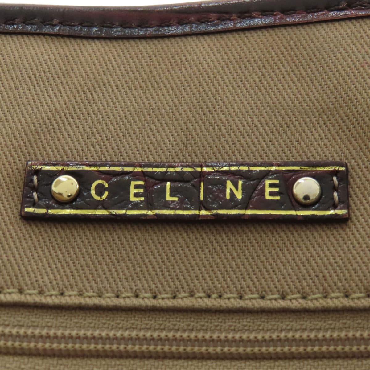 Celine Macadam Tote Bag Canvas Ladies [Used] [CELINE] 6