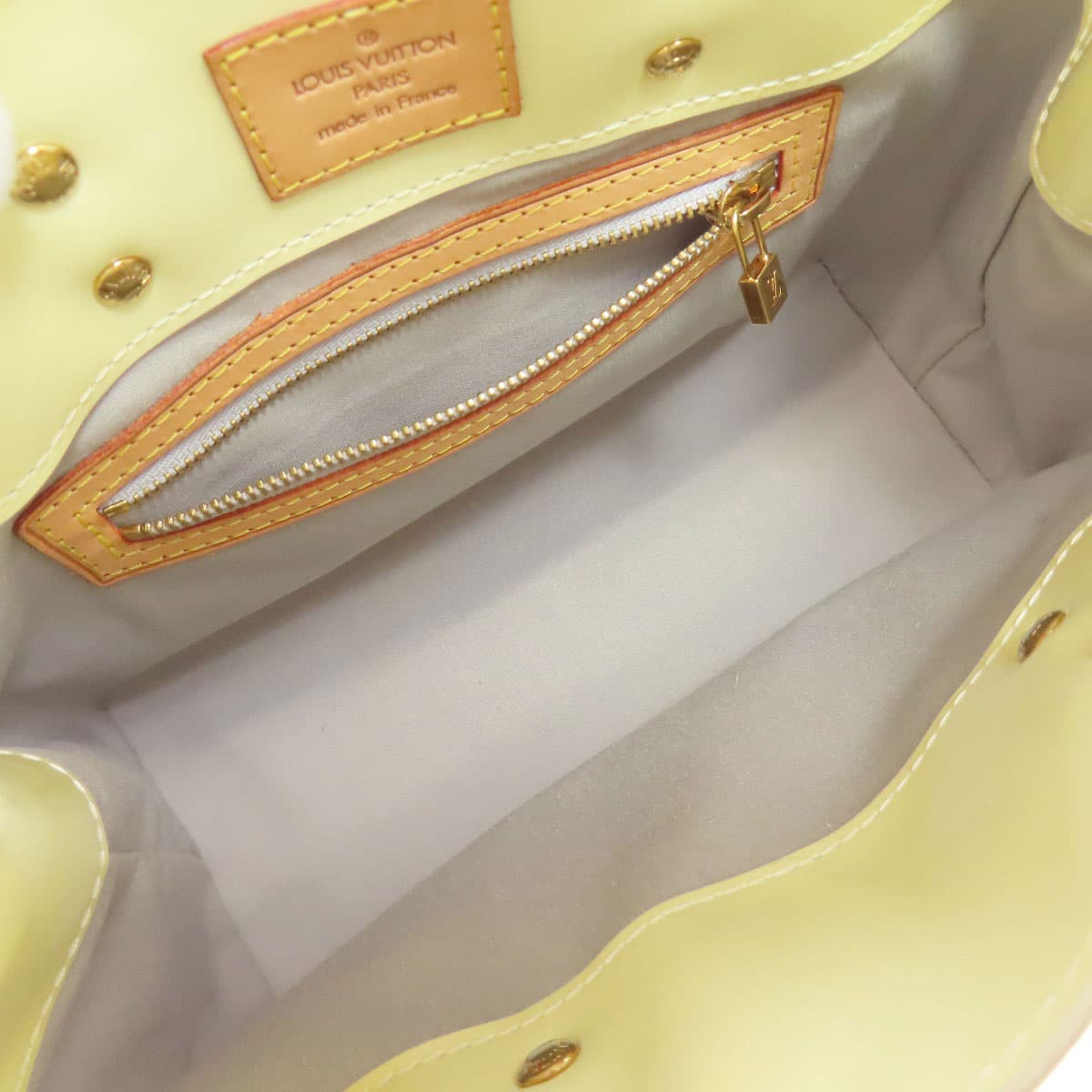 Louis Vuitton M91336 Reed PM Handbag Vernis Ladies [Used] [LOUIS VUITTON] M91336 5