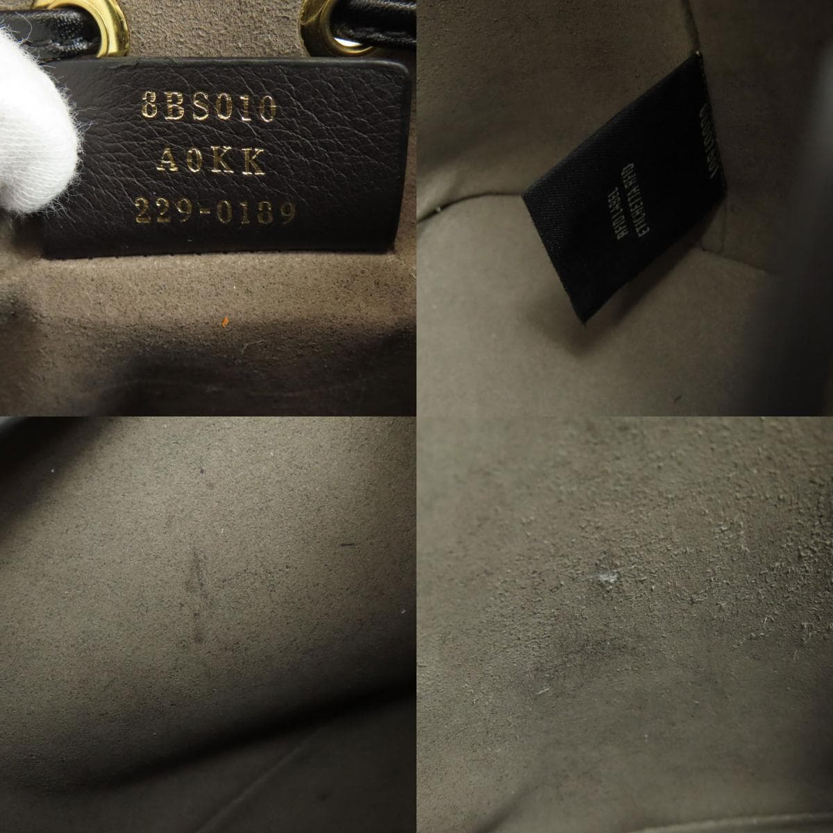 Fendi Montresor 2WAY Handbag Leather Ladies [Used] [FENDI] 7