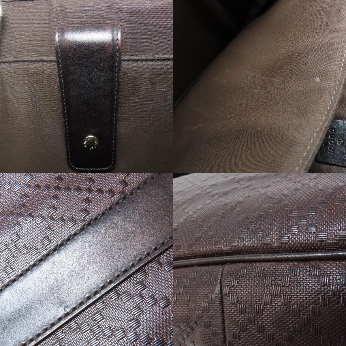 Gucci 223665 Diamante Shoulder Bag Leather Women's [Used] [GUCCI] 223665 7