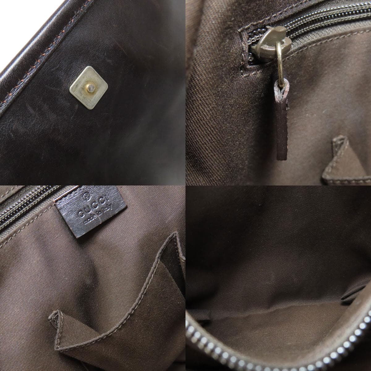 Gucci 223665 Diamante Shoulder Bag Leather Women's [Used] [GUCCI] 223665 6