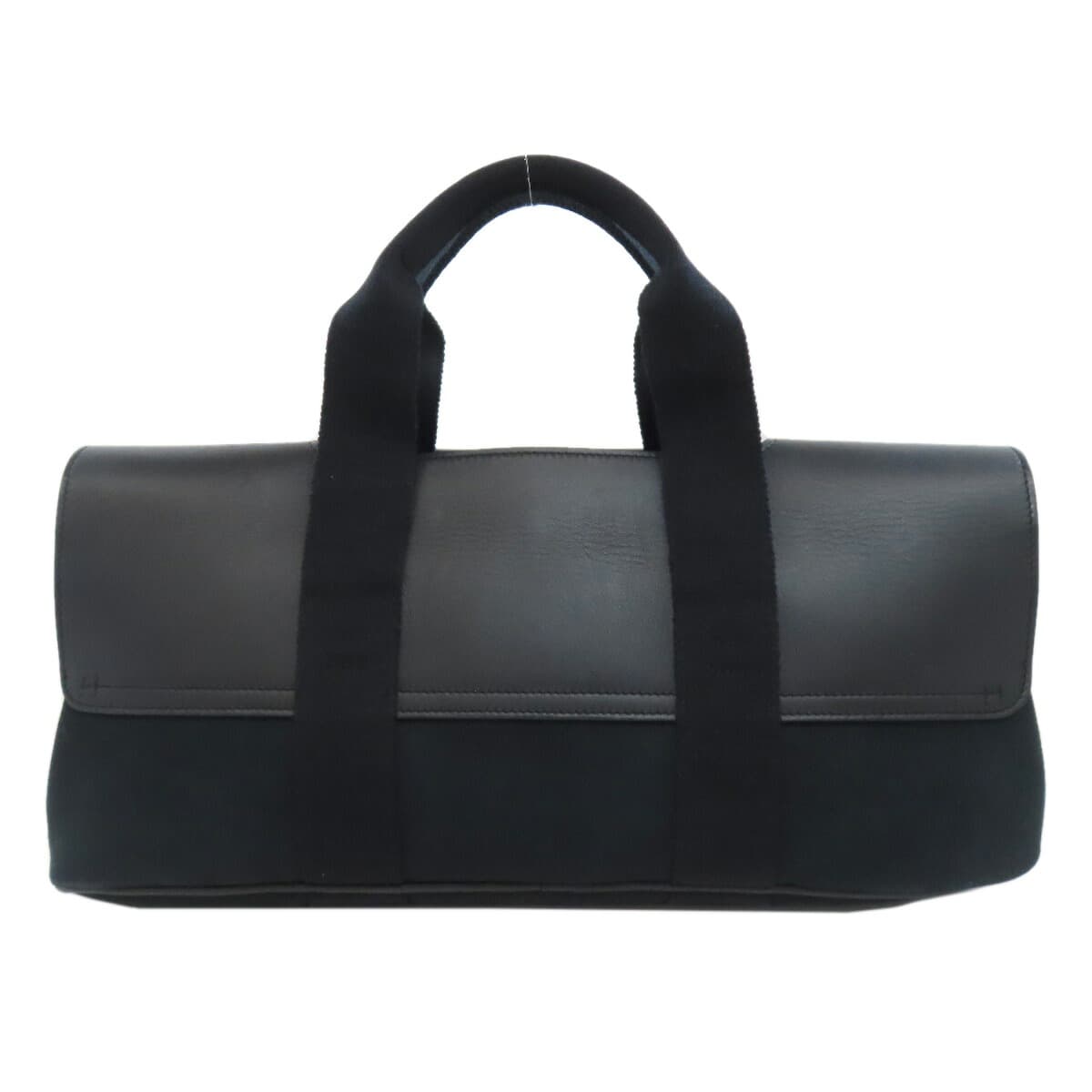 Hermes Valparaiso Long MM Handbag Canvas/Calf Ladies [Used] [HERMES] 2