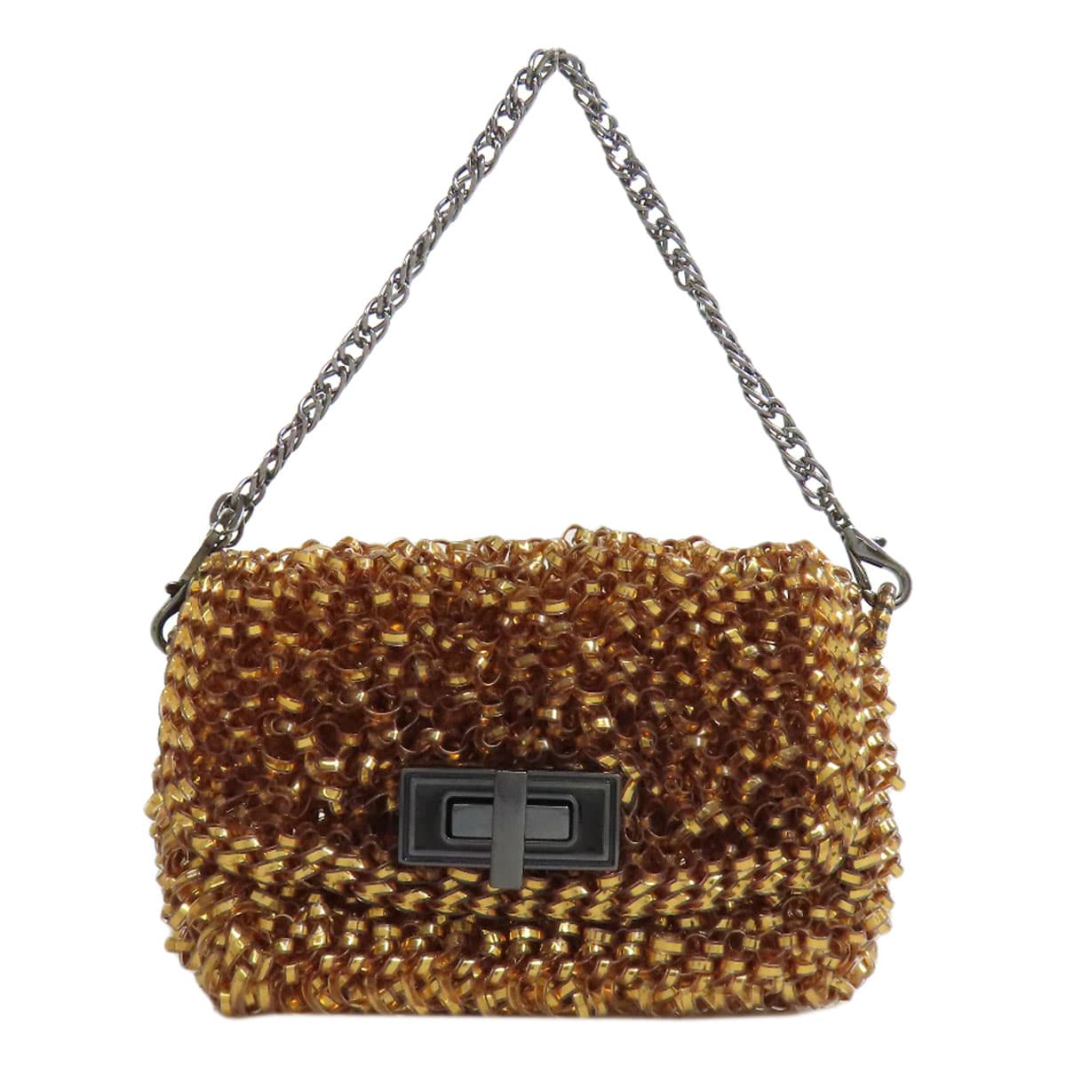 Anteprima Wire Mini Handbag Accessory Pouch PVC Ladies [Used] [ANTEPRIMA]