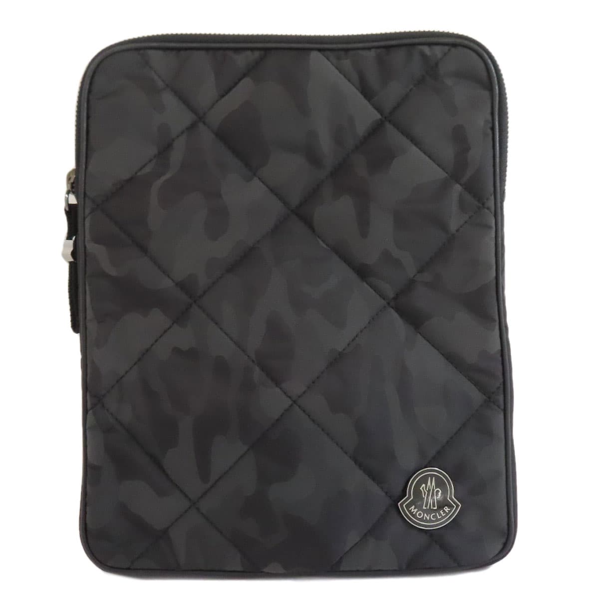 Moncler tablet case camouflage pattern accessory pouch nylon material for women [Used] [MONCLER]