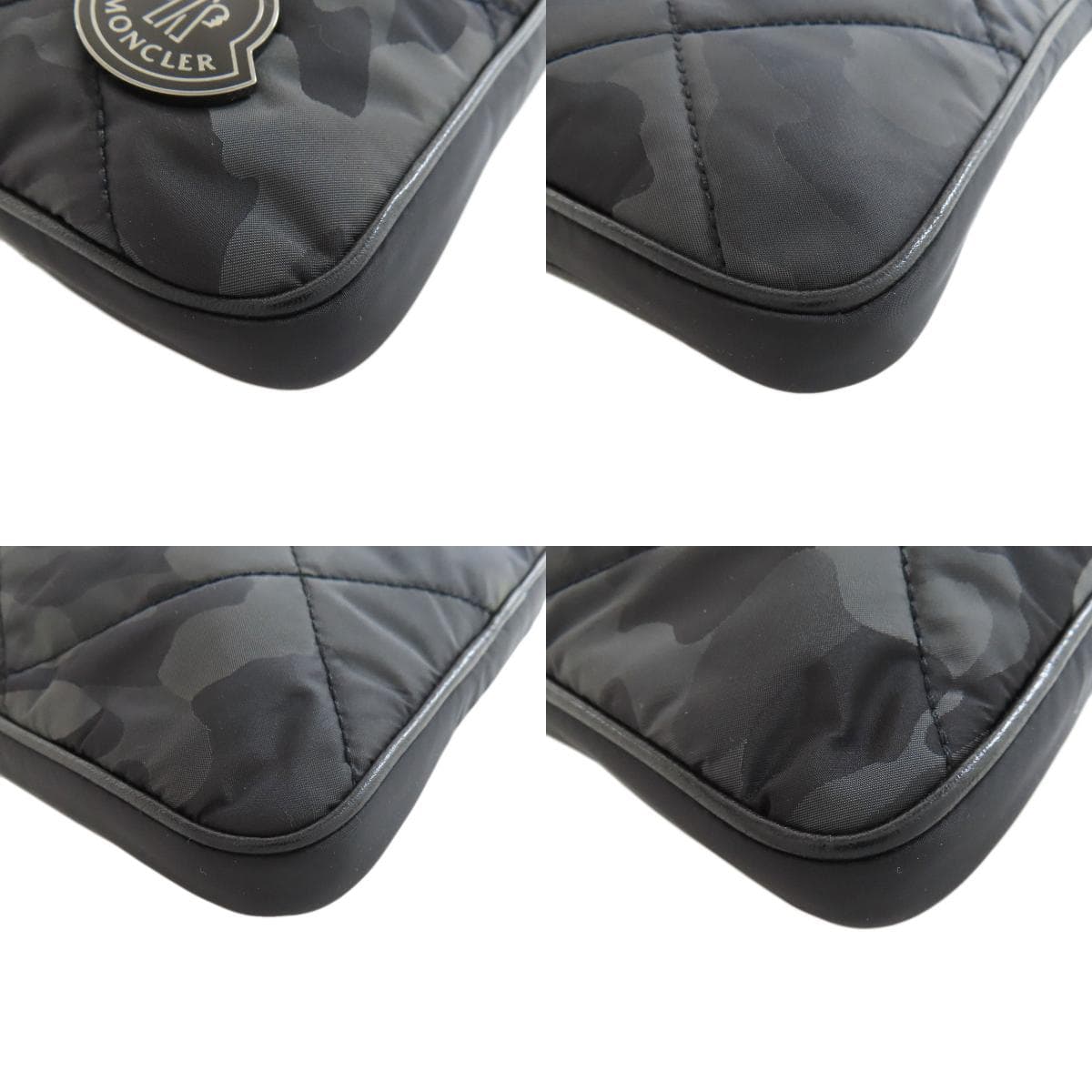 Moncler tablet case camouflage pattern accessory pouch nylon material for women [Used] [MONCLER] 9