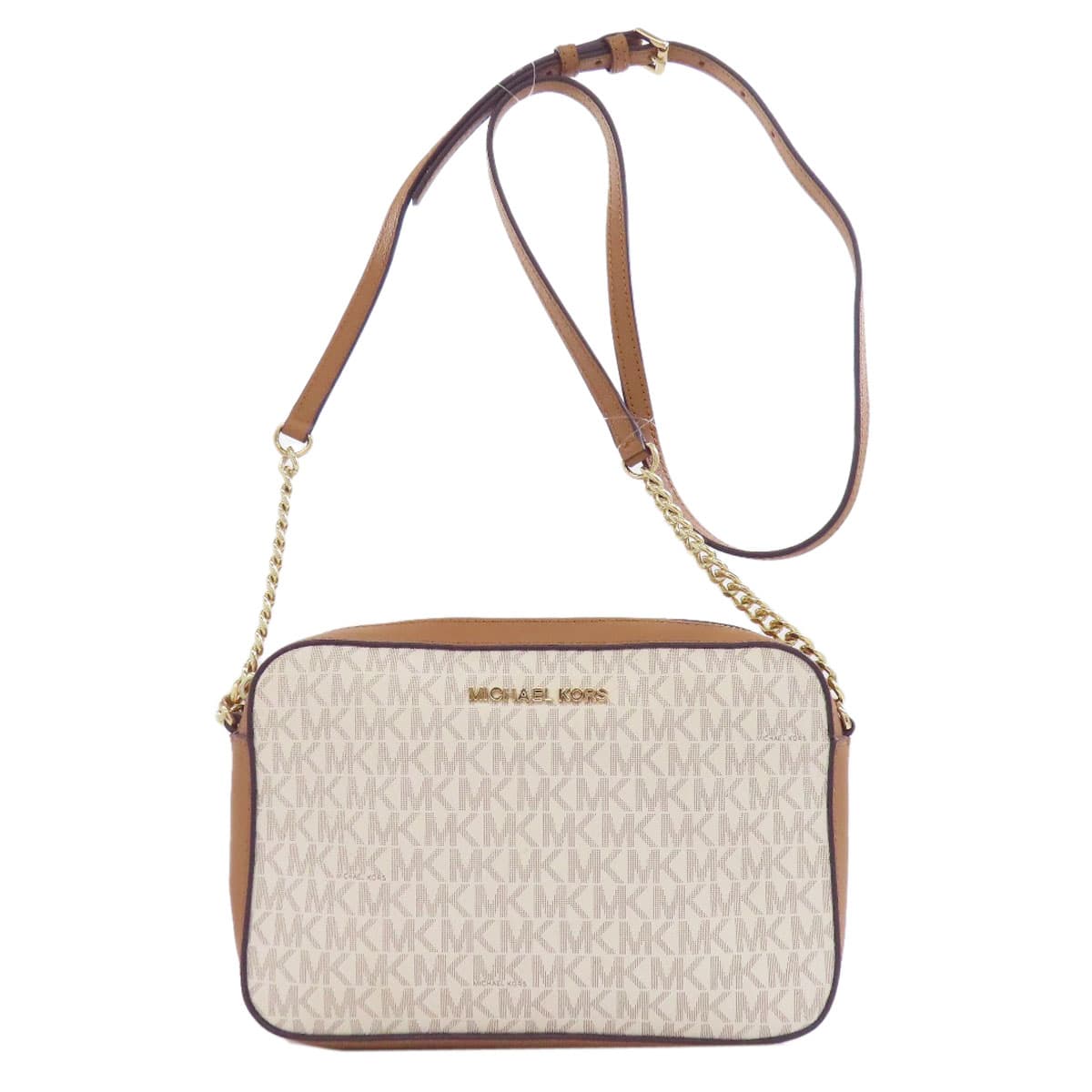 Michael Kors MK Signature Shoulder Bag PVC Ladies [Used] [Michael Kors]