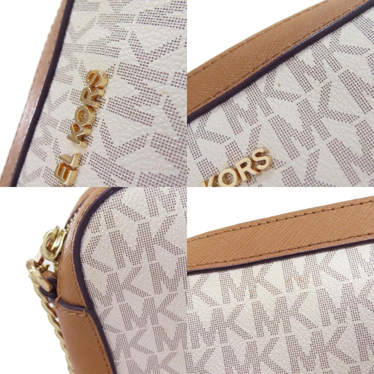 Michael Kors MK Signature Shoulder Bag PVC Ladies [Used] [Michael Kors] 7