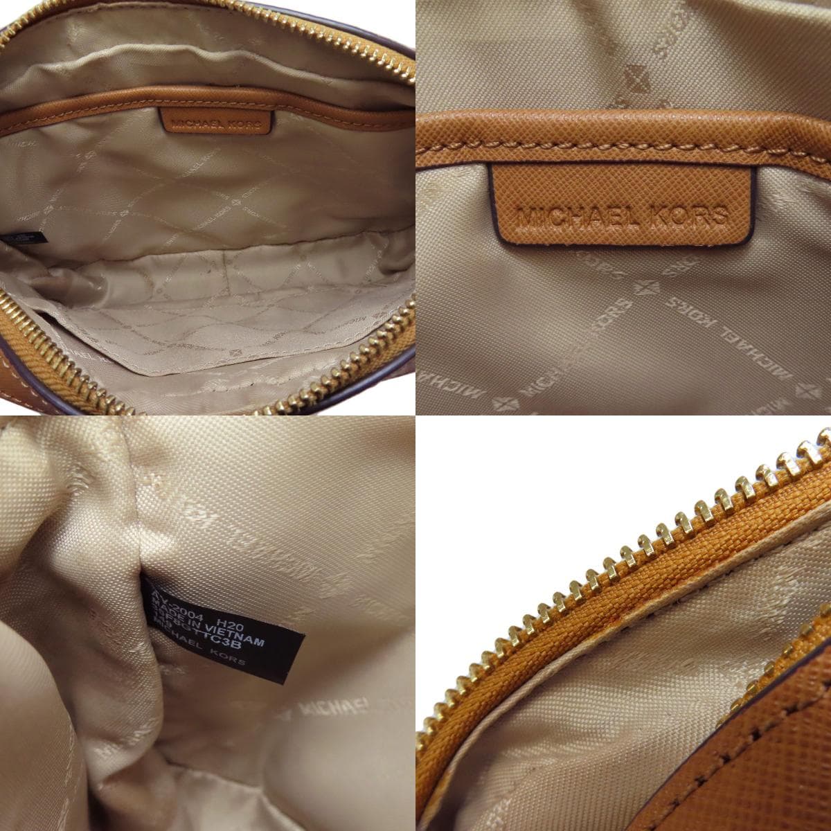 Michael Kors MK Signature Shoulder Bag PVC Ladies [Used] [Michael Kors] 5