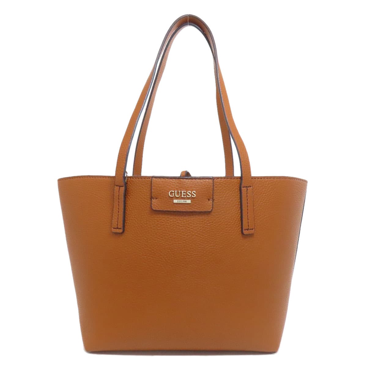 Guess logo tote bag leather for women [Used] [Guess]