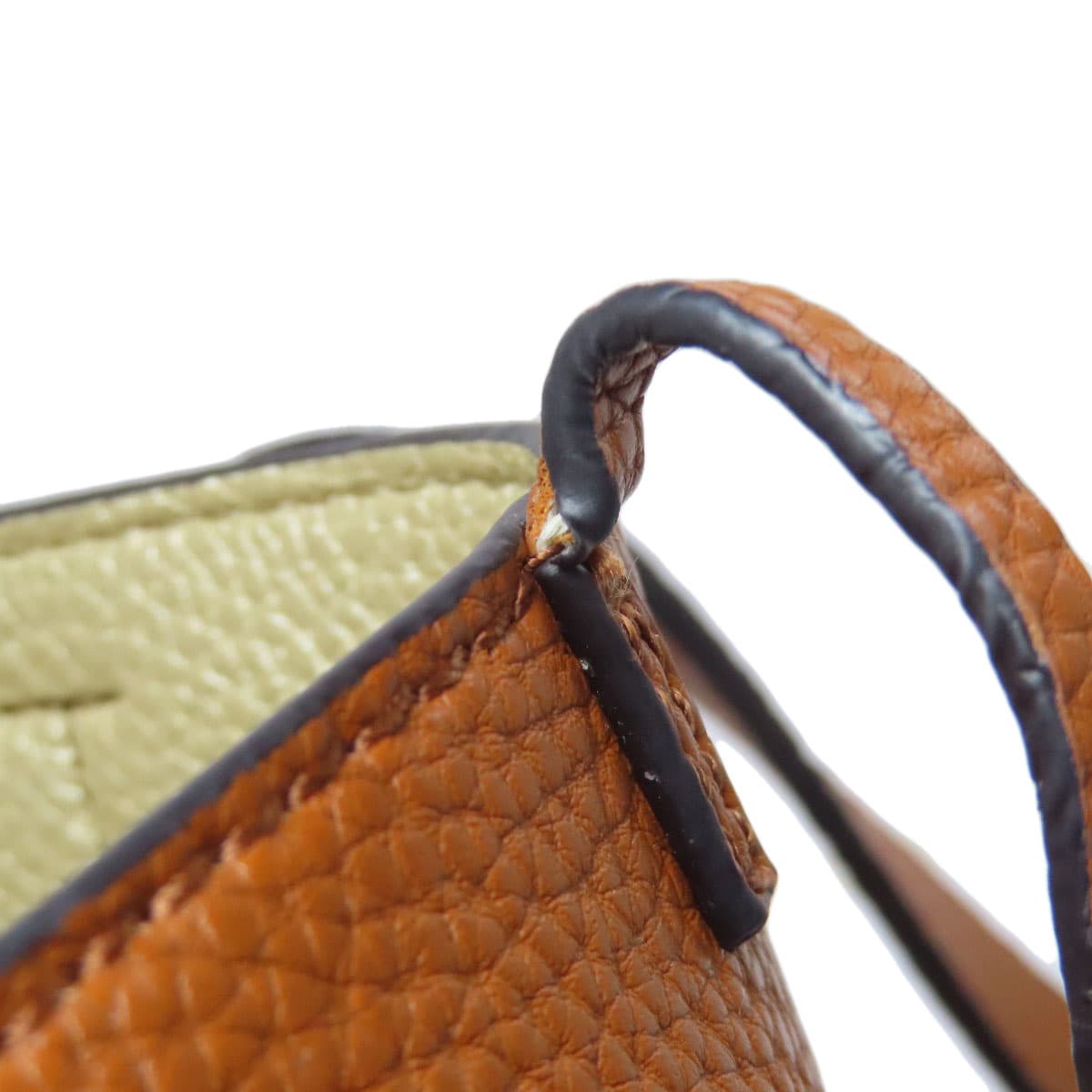 Guess logo tote bag leather for women [Used] [Guess] 7