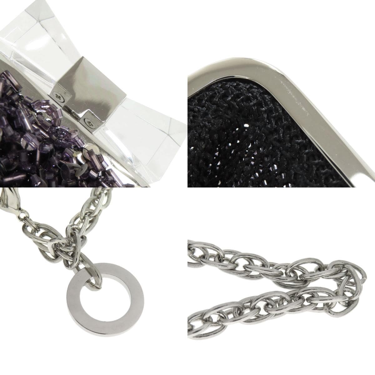 Anteprima Mini Handbag Accessory Pouch Beads Ladies [Used] [ANTEPRIMA] 9