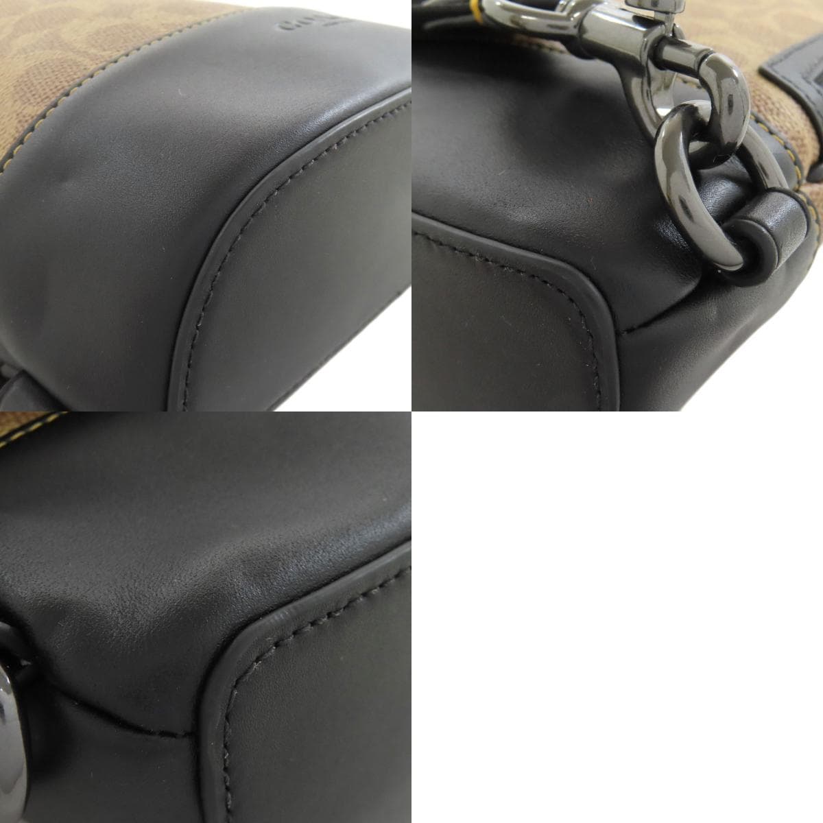 Coach CY801 Dominic Sling Body Bag PVC for Women [Used] [COACH] CY801 10