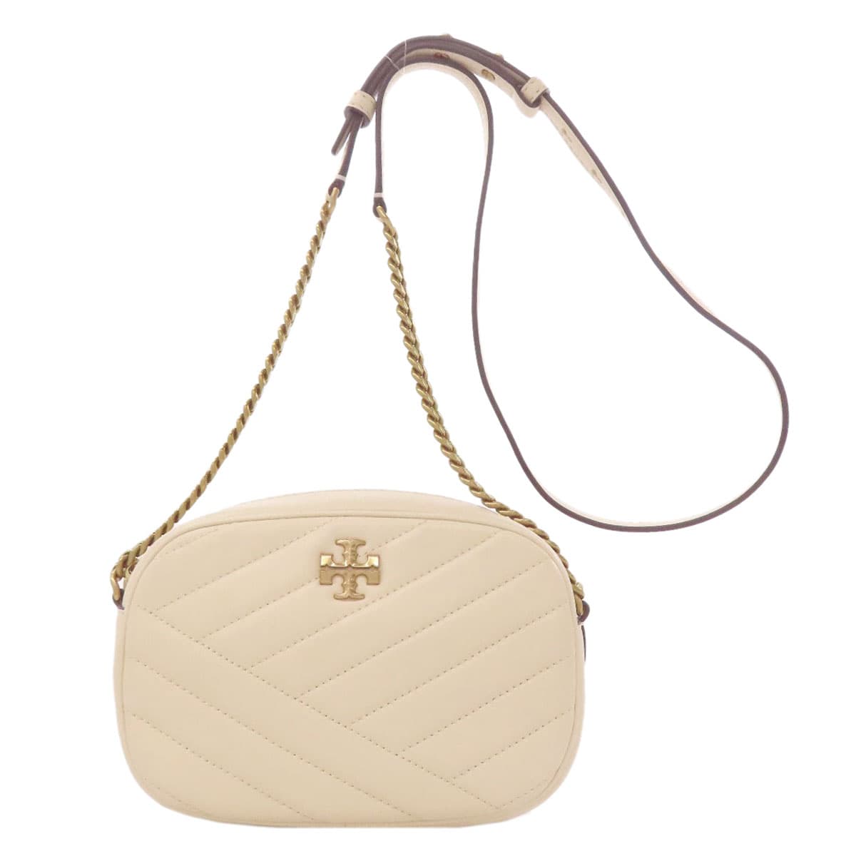 Tory Burch Kira Shoulder Bag Leather Women's [Used] [Tory Burch]