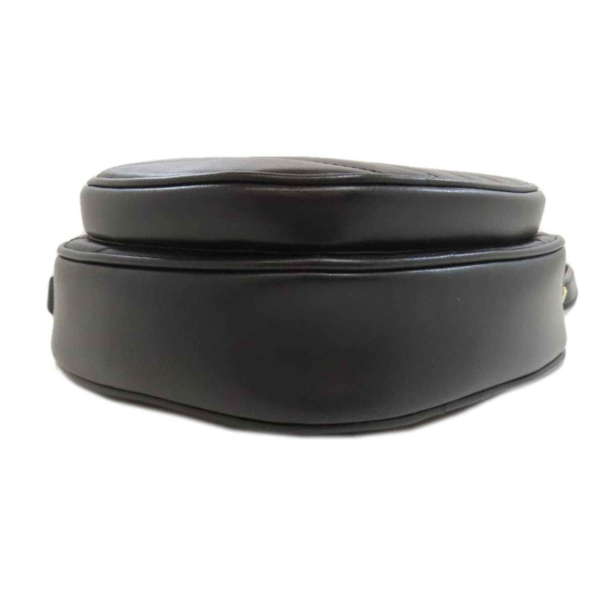 Gucci 751628 Interlocking G Heart Shoulder Bag Calf Leather for Women [Used] [GUCCI] 751628 4