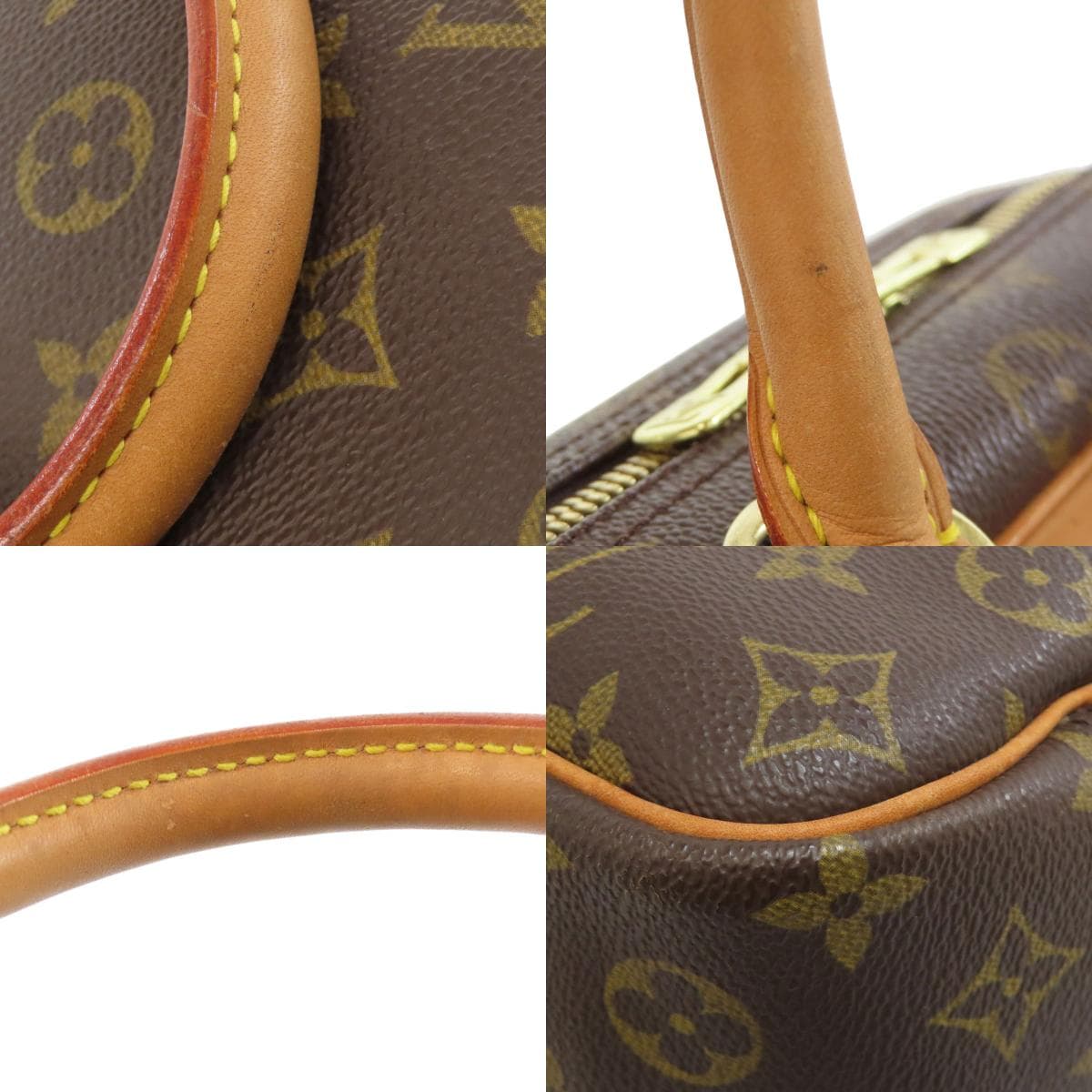 Louis Vuitton M47270 Deauville Handbag Monogram Canvas Ladies [Used] [LOUIS VUITTON] M47270 9