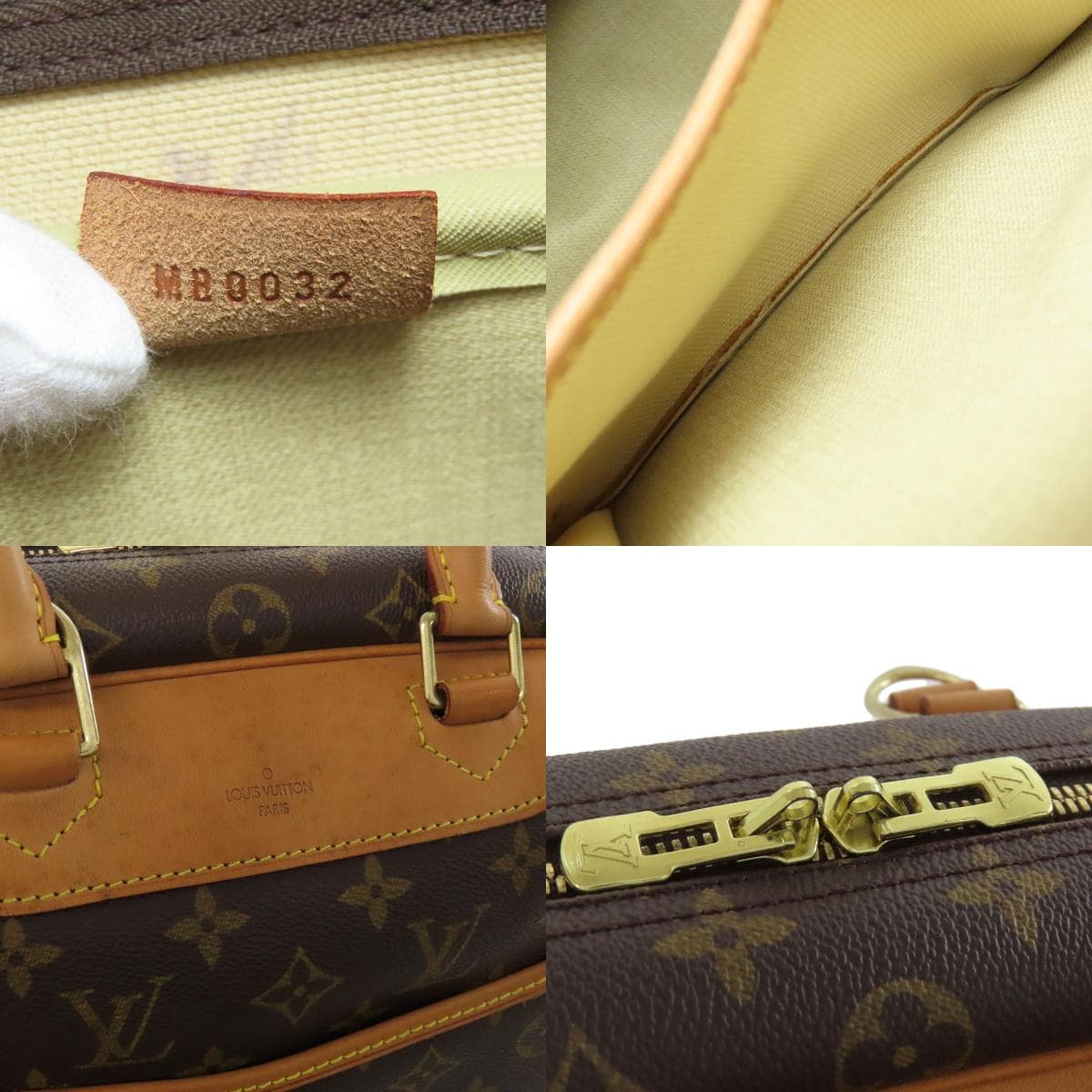 Louis Vuitton M47270 Deauville Handbag Monogram Canvas Ladies [Used] [LOUIS VUITTON] M47270 7