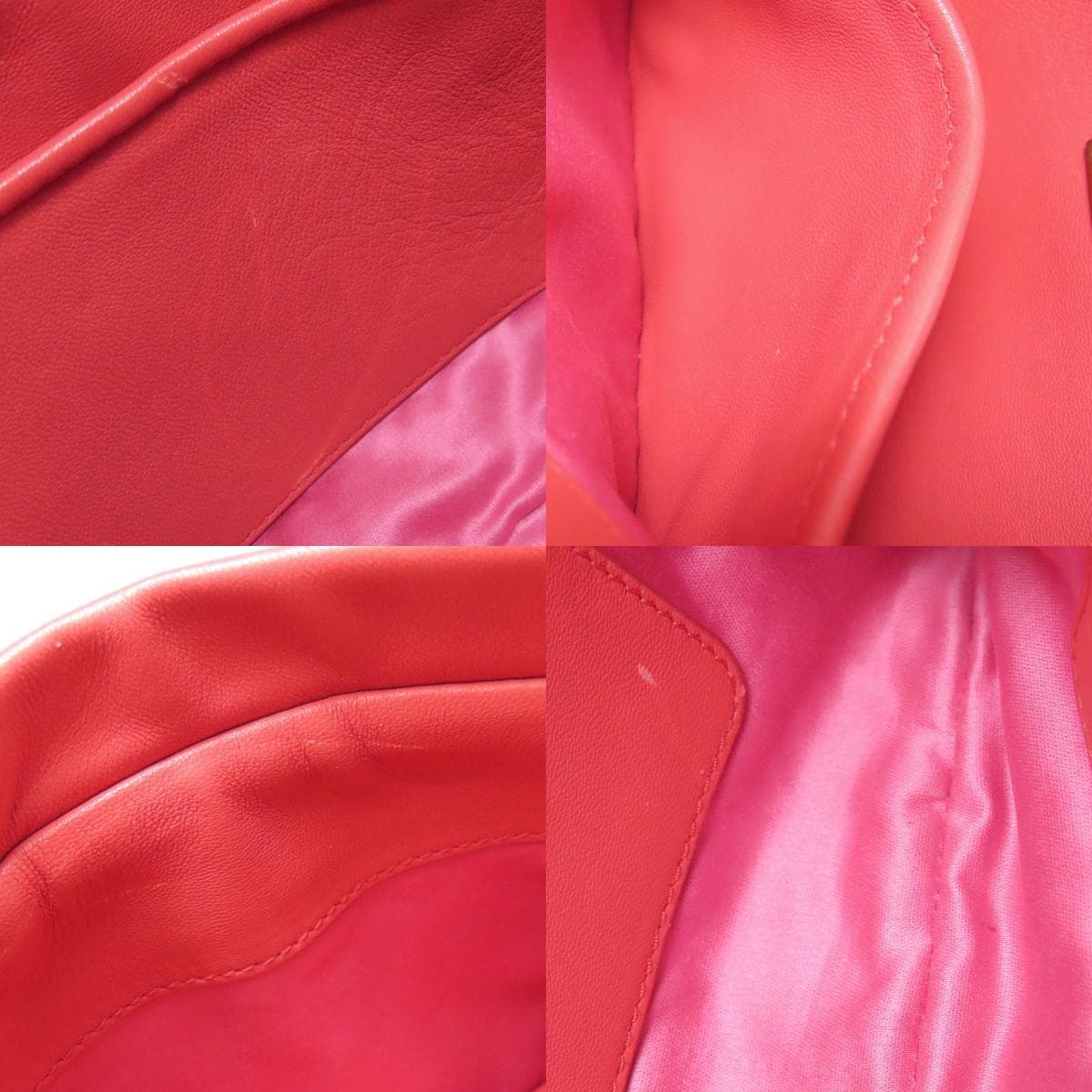 Miu Miu Matelassé Shoulder Bag Leather Ladies [Used] [MIUMIU] 6