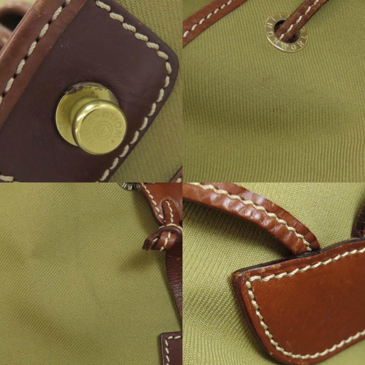 Hunting World Logo Backpack/Daypack Canvas for Women [Used] [HUNTING WORLD] 6