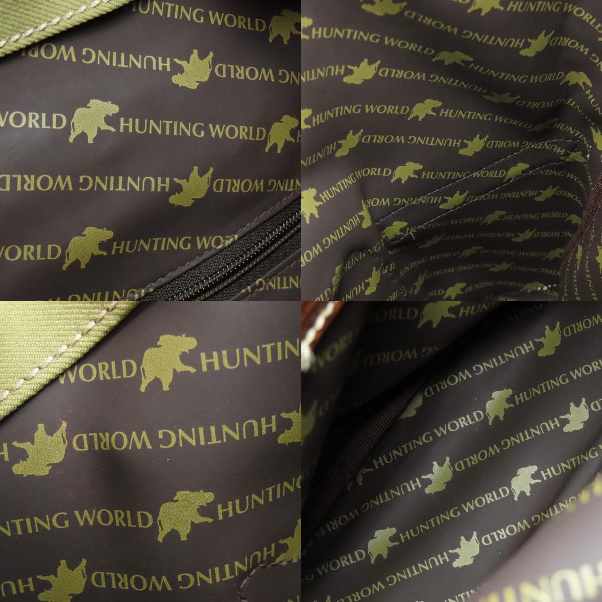 Hunting World Logo Backpack/Daypack Canvas for Women [Used] [HUNTING WORLD] 4