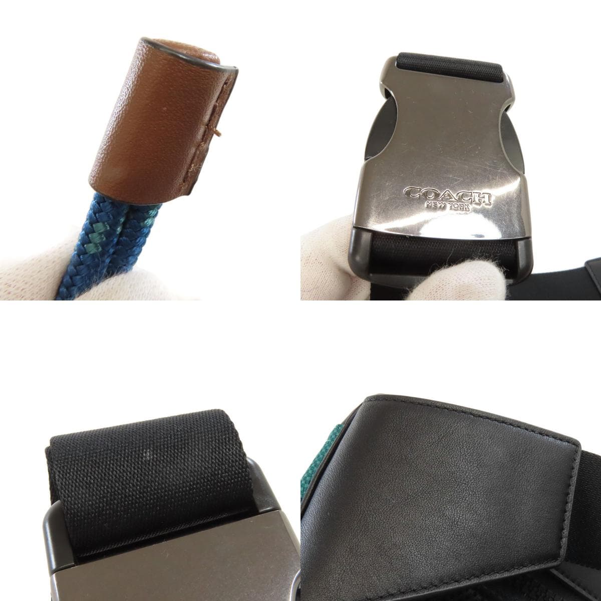 Coach 89907 Logo Body Bag Leather for Women [Used] [COACH] 89907 9