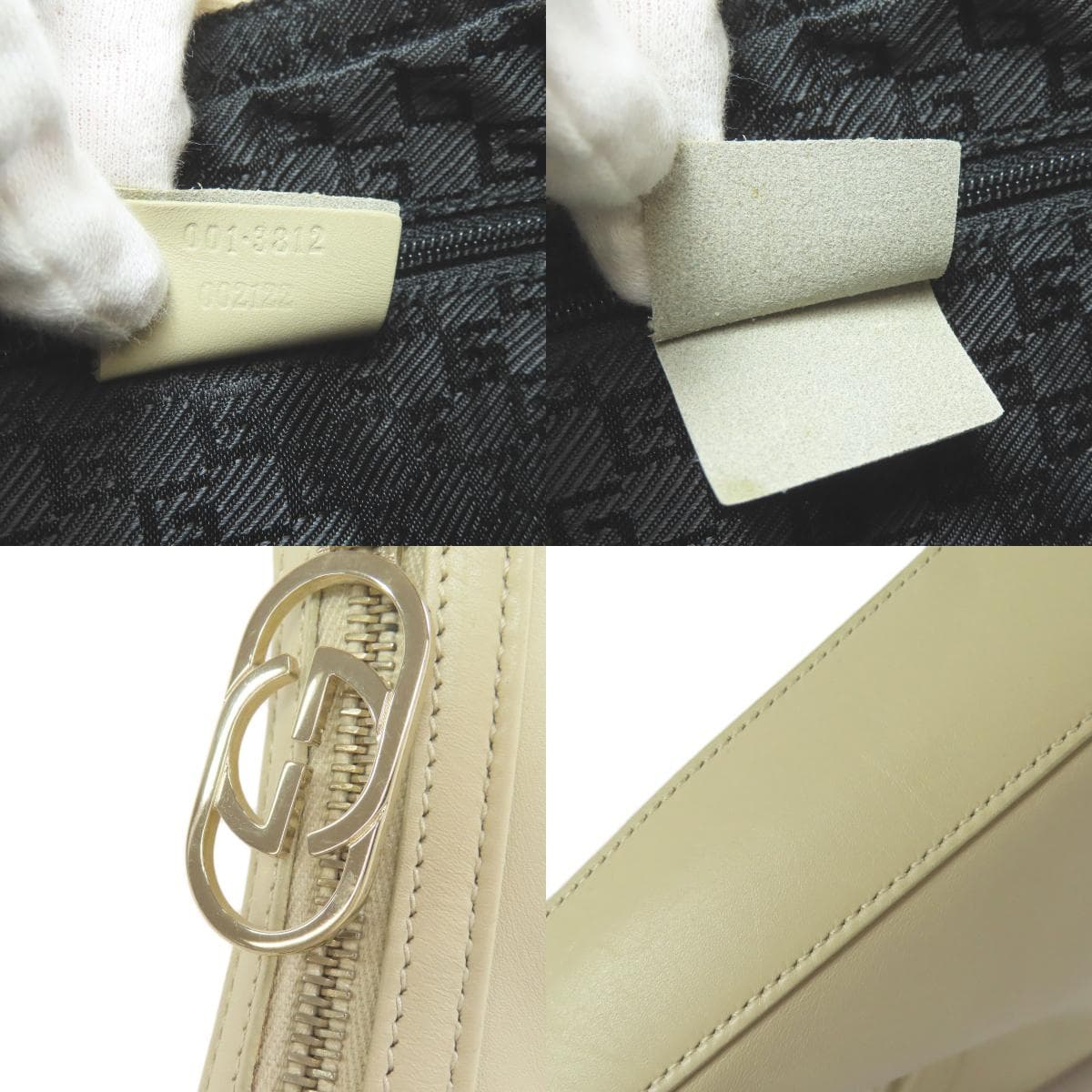 Gucci 001·3312 One Shoulder Shoulder Bag Leather Women's [Used] [GUCCI] 001·3312 7