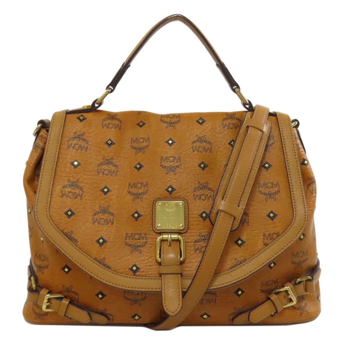 MCM 2WAY Handbag PVC Ladies [Used] [MCM]