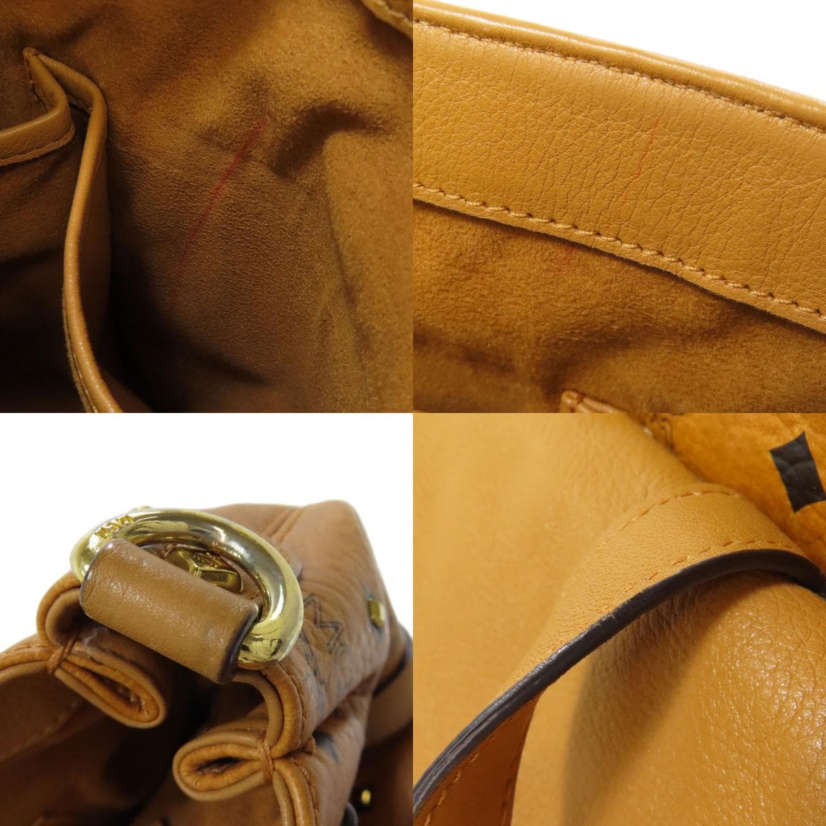 MCM 2WAY Handbag PVC Ladies [Used] [MCM] 5