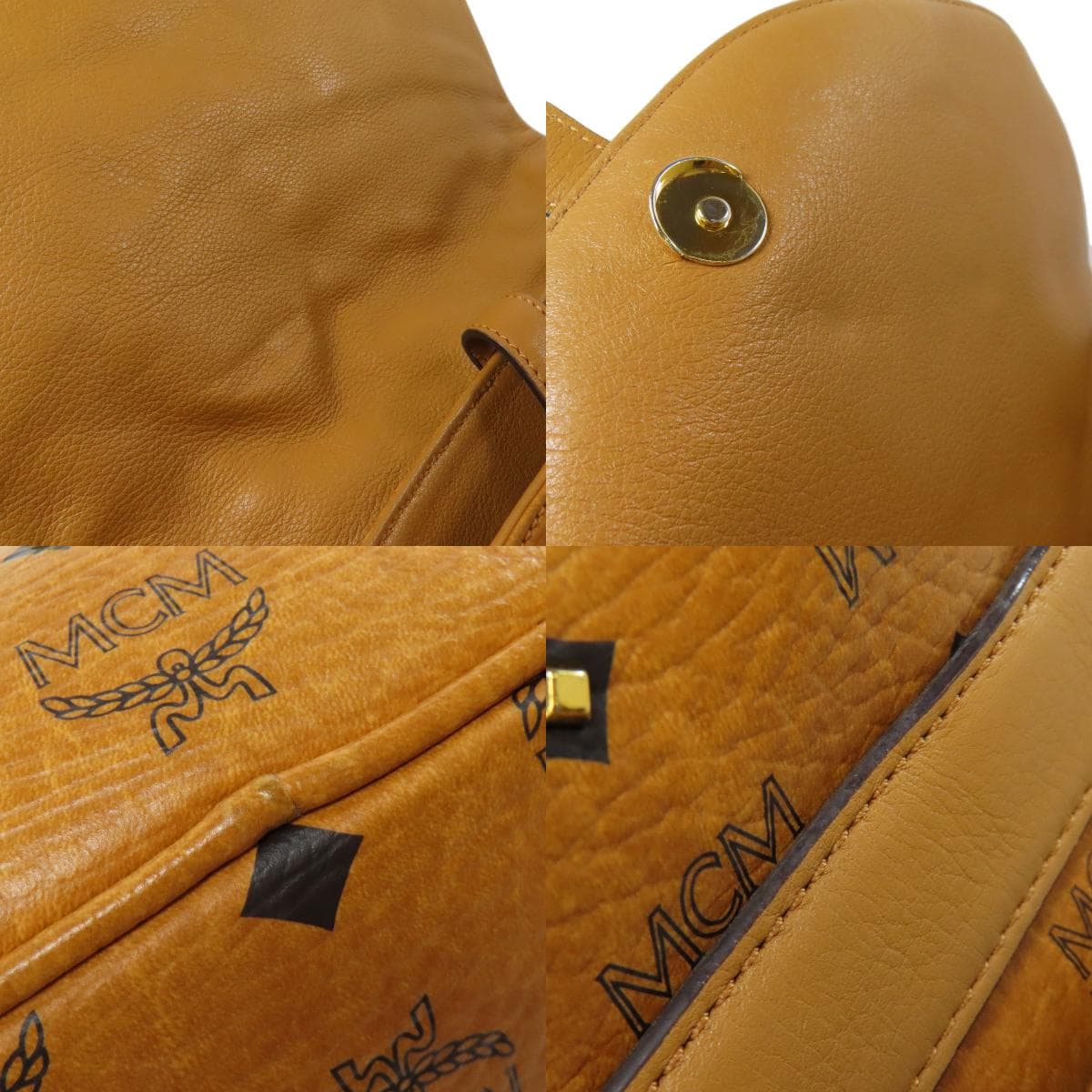 MCM 2WAY Handbag PVC Ladies [Used] [MCM] 6