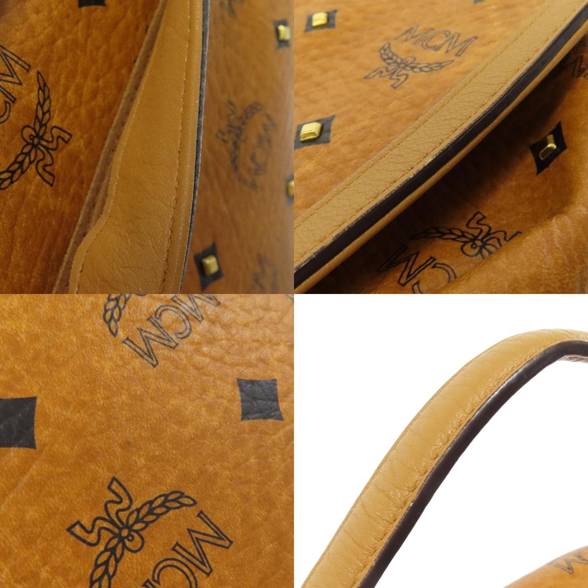 MCM 2WAY Handbag PVC Ladies [Used] [MCM] 7