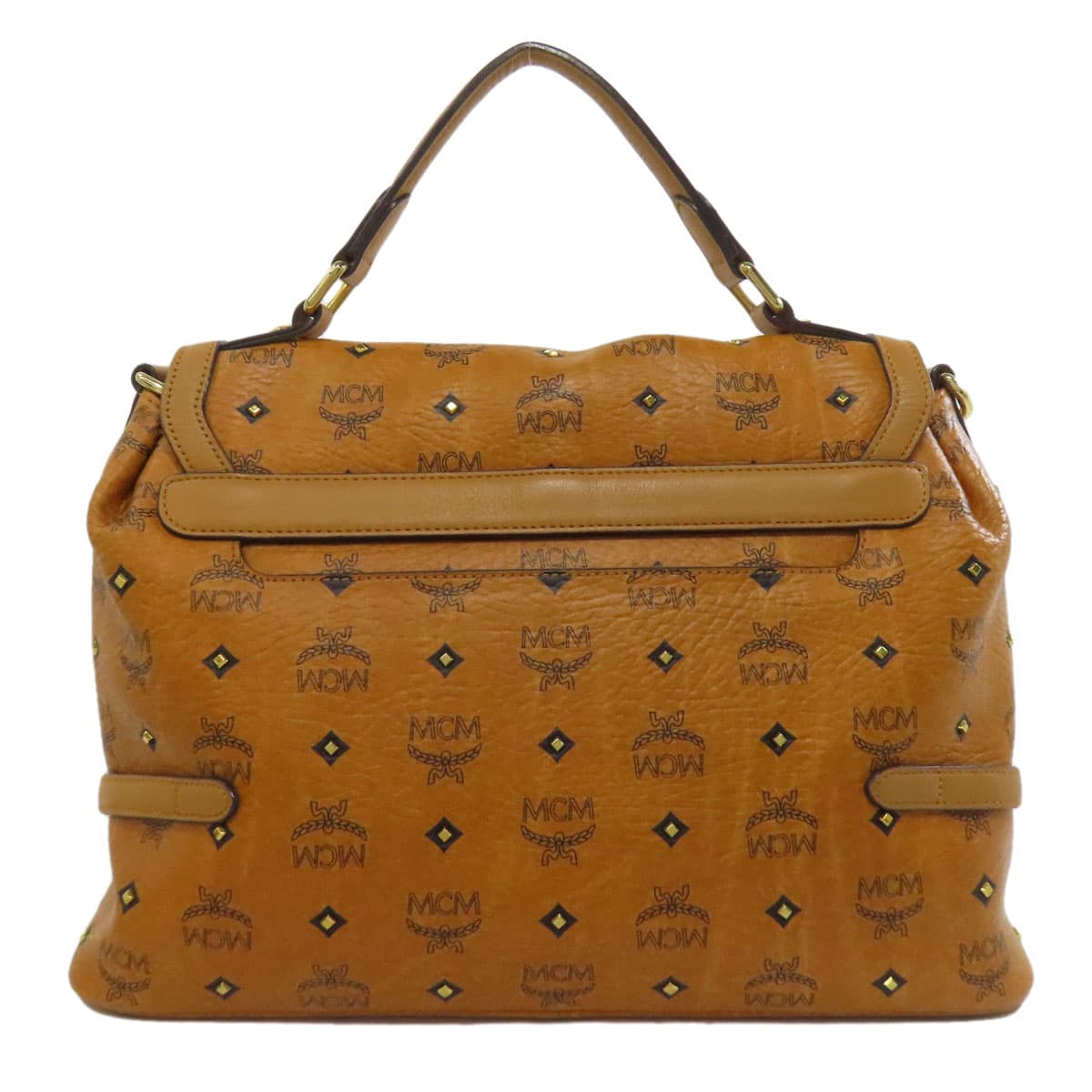 MCM 2WAY Handbag PVC Ladies [Used] [MCM] 2