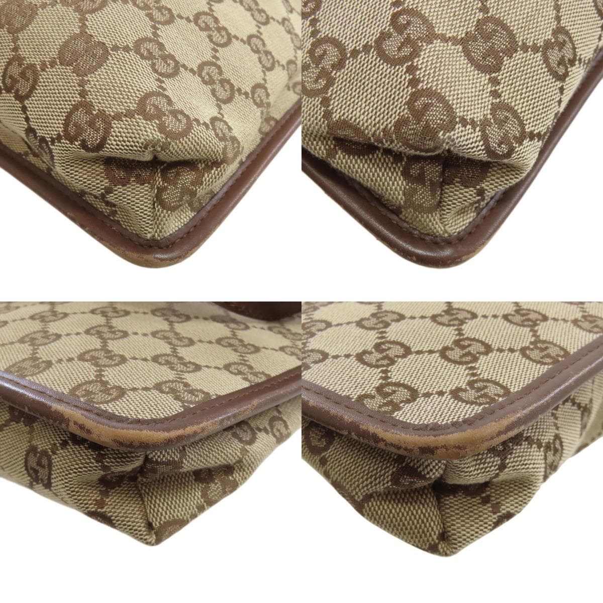 Gucci 92562 Long Shoulder GG Shoulder Bag Canvas Ladies [Used] [GUCCI] 92562 10