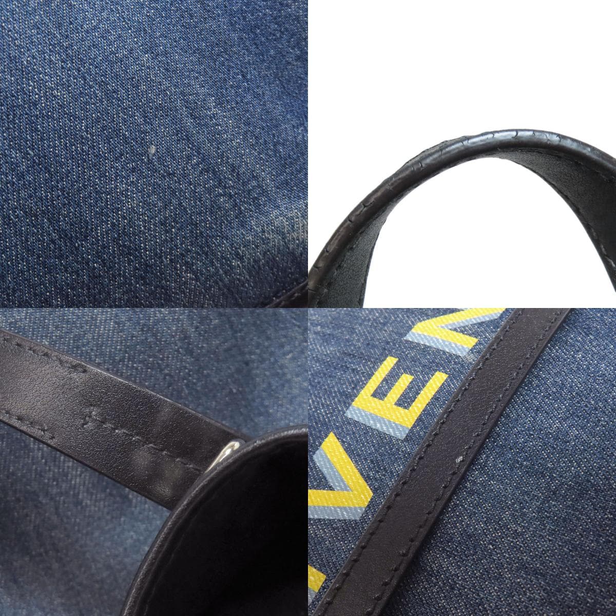Givenchy Logo Handbag Denim Women's [Used] [GIVENCHY] 8