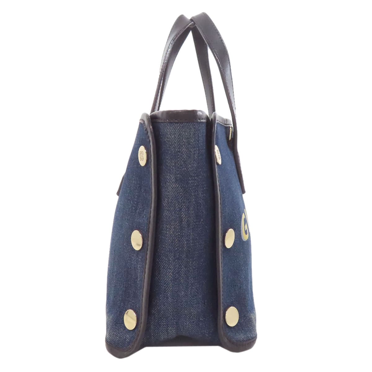 Givenchy Logo Handbag Denim Women's [Used] [GIVENCHY] 3