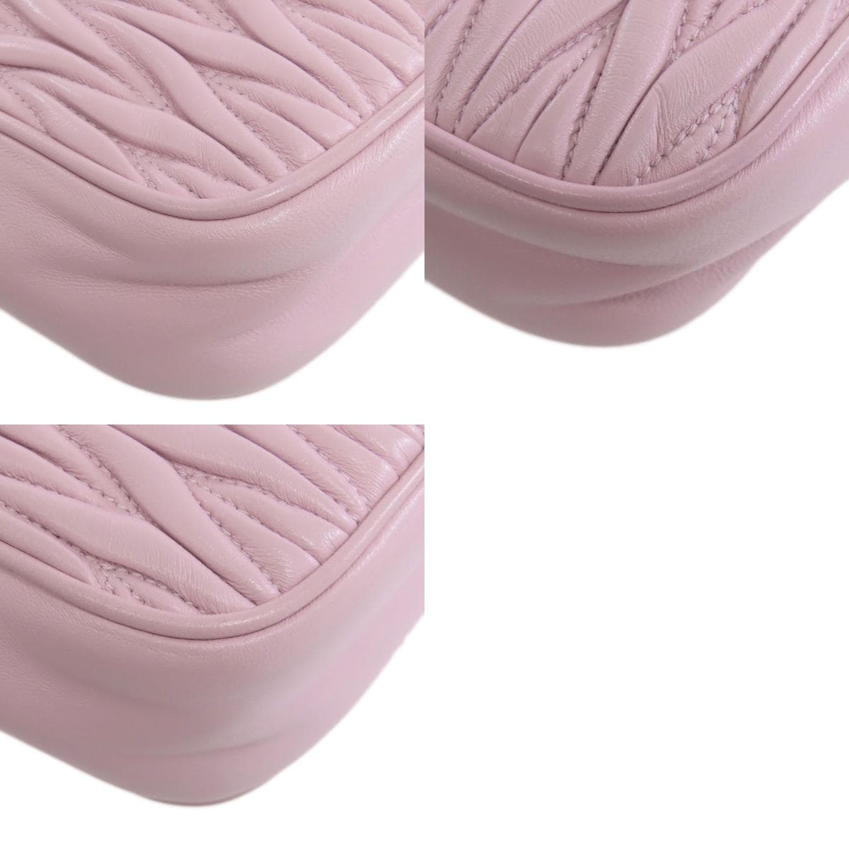 Miu Miu Matelassé Handbag Calf Leather for Women [Used] [MIUMIU] 10