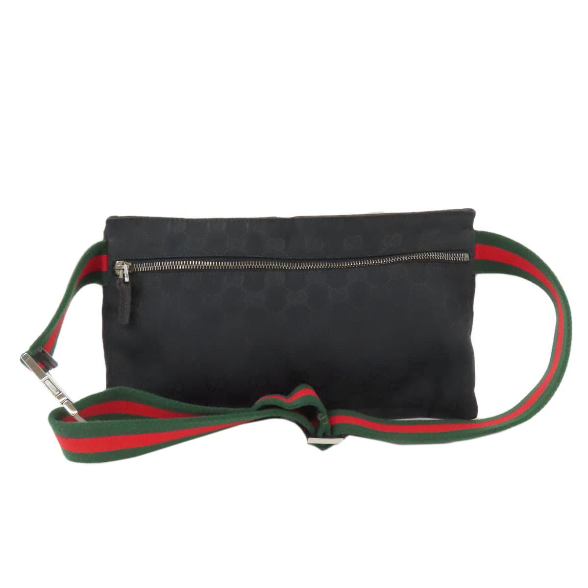 Gucci 28566 GG Hip Bag / Waist Bag Canvas / Leather for Women [Used] [GUCCI] 28566 2