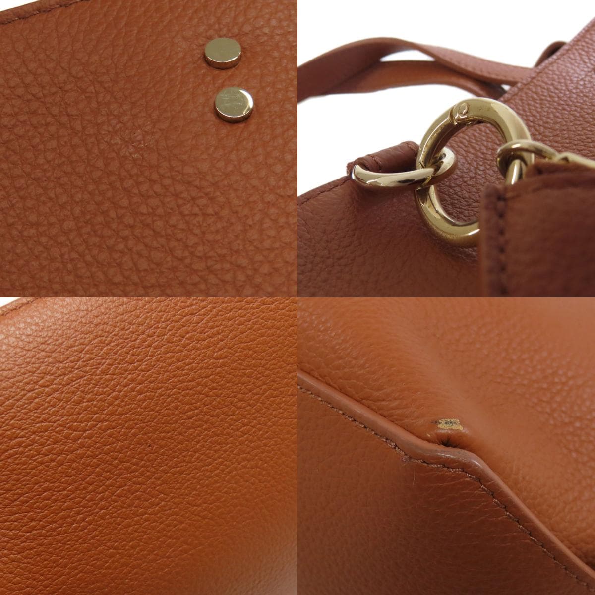 Chloe 2WAY Handbag Leather Ladies [Used] [CHLOE] 9