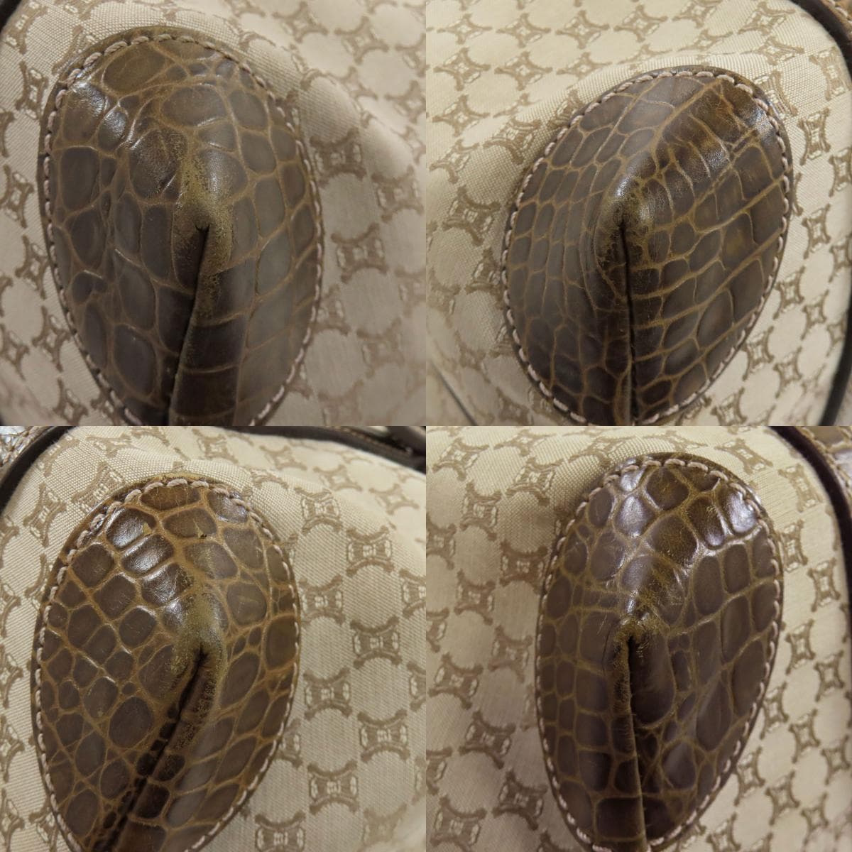 Celine Macadam Pattern Tote Bag Canvas Ladies [Used] [CELINE] 10