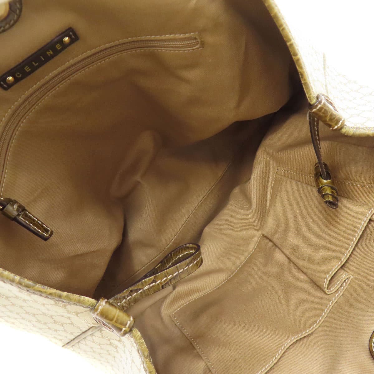 Celine Macadam Pattern Tote Bag Canvas Ladies [Used] [CELINE] 5